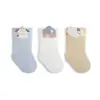 Calcetines para bebé de otoño, calcetines de algodón para recién nacido, sin costuras, ajuste holgado, no restrictivos, calcetines antibacterianos 10A para bebé hasta la pantorrilla