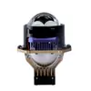 Adecuado para Múltiples Modelos de Vehículos Pares de Faros LED Bifocales de Lente Directa de 3 Pulgadas para Autos/Furgonetas y Motocicletas Eléctricas, Fábrica de Origen Universal