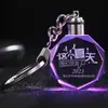 A turma de formatura se reunirá para enviar aos alunos um chaveiro de cristal para o jardim de infância com gravação personalizada barata significativo memorial
