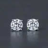 Venta Caliente Transfronteriza Mismo Pendiente de C Luo Explosiones Completo Diamante Hip-hop Pendiente de Hombre Incrustación Micro Circonita de Cuerpo Completo Pendientes Artesanales