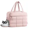 Bolsa Pequeña de Gimnasio Bolsa de Plumas Bolsa de Viaje de Fin de Semana para Mujer Bolsa de Viaje de Noche Carry-on Duffel