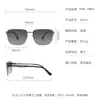 Novos Óculos de Sol Polarizados de Metal HD Leves para Homem Preto Óculos de Sol para Exterior Proteção UV Óculos de Sol para Dirigir