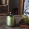 Pequeño Recipiente Universal Pequeño para Té Mini Recipiente Portátil para Té Recipiente para Té Mini Sellado Metálico Caja de Lata Portátil