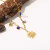 Collar Colgante de Joyería con Forma de Flor Corazón Estrella de Mar Transfronterizo Europeo y Americano Accesorios de Moda de Verano de Alta Gama de Lujo Ligero Nicho para Mujer