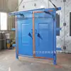 Porta de Ar sem Pressão com Palhetas para Mineração Ajusta Automaticamente a Janela de Ar 2* 2.5m Porta de Ar Ajustável Bidirecional na Saída de Ar Subterrânea