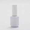Botella Nueva de Esmalte de Uñas de 15ml con Pincel Negra Blanca Vidrio Vacío Pegamento para Uñas Botella Redonda Fabricante de Fuente de Punto