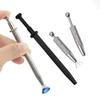 Pinza de Acero Inoxidable Larga y Corta de Cuatro Garras Antideslizante Diamante Natural Artefacto de Agarre Equipo para Joyería Herramienta de Agarre para Joyería de Perforación
