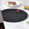 Tabla de cortar de TPU Suave para suplementos alimenticios Doble cara para cortar frutas Antideslizante Resistente al desgaste Estilo japonés Tabla de cortar con forma de D Semicircular