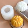 Vela Aromática de Abóbora de Halloween Molde de Silicone DIY Forma para Assar Bolo Forma para Mousse