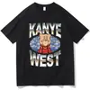 Camiseta Divertida de Meme de Kanye West, Camiseta Retro Hip-Hop Rap para Hombre, Camiseta de Manga Corta para Hombre