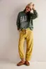 Jeans Nuevos Transfronterizos Europeos y Americanos para Mujer, Estilo Americano Retro, Cintura Alta, Multibolsillos, Cordón, Pantalones de Mezclilla Rectos