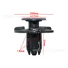 Clip de Fijación para Defensa de Parachoques de 8cm 01553-05323 Adecuado para Nissan B19 Clip de Sujeción Coche