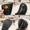 Botas Infantiles 2026 Nuevo Otoño Invierno Más Terciopelo Niñas Estilo Coreano Británico Botas de Caña Alta Botas Largas Botas de Lote Princesa Versátiles