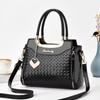 Bolso de Verano para Mujer Bolso Grande de Alta Gama 2023 Nuevo Bolso de Mano Texturizado para Mediana Edad Bolso Bandolera de Hombro de Gran Capacidad