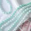 Roda de Contas Coloridas Mistas Facetadas de Sorvete 8mm Pulseira Colar DIY Feito à Mão Contas Soltas Acessórios Material de Joalheria Contas
