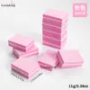 Lixa de Unha Quadrada Pequena Tofu Bloco Lixa de Unha Esponja Lixa de Unha Dupla Face e Tira Polidora Conjunto Completo de Ferramentas de Manicure