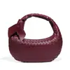 Bolsa Tecida à Mão Bolsa de Ombro Bolsa de Mão Grande Capacidade Moderna Bolsa de Axila Toque de Luxo Estilo Old Money Ombro Único Bolsa Croissant Feminina