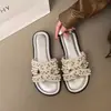 Pantuflas Casuales y Elegantes de Estilo Británico, Modelo Nuevo de Verano con Suela Suave, Frescas y Cómodas para Ir al Trabajo, Mocasines Versátiles y Cómodos Perla Retro