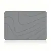 Alfombrilla de baño transfronteriza de secado rápido de tierra de diatomeas para ducha, alfombrilla secante absorbente, alfombrilla de pie antideslizante, alfombrilla de drenaje para encimera