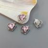 Nueva Joyería para Uñas de Celebridad Cibernética Aleación Hueca Amor Estrella Hombre Diamante Decoración de Uñas Tridimensional Retro Circonita Lujo Ligero