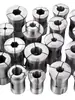 Torno CNC Mandril de Sujeción Exterior Pinza de Sujeción de Resorte de Tirada Trasera Agujero Redondo Agujero Cuadrado Mandril Exterior Hexagonal Mandril No Estándar