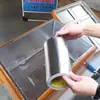 Caja de espuma caja aislante cinta aislante ensanchada para reparación de pared interior de refrigerador, cinta de papel de aluminio aluminio, resistente a altas temperaturas