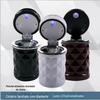 Fabricantes de cinzeiro de carro com corte de diamante cinzeiro de carro com luzes LED cinzeiro de carro loja 4S