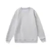 Moletom gola careca de peso pesado estilo retrô americano para homens, nova blusa casual solta para primavera e outono, camisa básica de manga longa, marca da moda