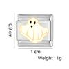Módulo transfronterizo de Halloween DIY con pulsera para mujer, alta calidad, acero inoxidable con esmalte al óleo, pulsera para hombre, fabricantes