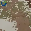 Tela para tienda de campaña de equipaje con revestimiento de PVC y estampado de camuflaje del desierto de tafetán de poliéster ancho 210T