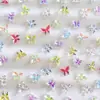 Gênio da Manicure Joias de Borboleta Padrão Degradê Borboleta Tridimensional Simulação Decoração de Unha Broca diy Acessórios para Capa de Celular