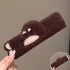 Faixa de Cabelo Dupla Face com Velcro de Animal Desenho Animado para Meninas, Faixa para Limpeza Facial, Para Prender o Cabelo, Casual, Fresca, Acessório de Cabelo Fofo