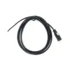 Cable de un solo tornillo TIPO C macho de extremo abierto Cable de conexión de señal de alimentación integrado en el dispositivo Especificaciones personalizables