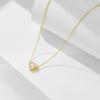 S925 Sterling Silver Geométrico Triângulo Zircon Pingente Colar Feminino Europeu e Americano Luz Luxo Nicho Simples Único Diamante Clavícula Cadeia