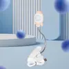 Serie Spaceman Creativa Mini Lámpara de Mesa Pequeña Luz Cálida con Clip Dormitorio Protección Ocular Lámpara de Aprendizaje Lectura Luz de Noche de Cabecera