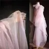 Organza de hilo especial microduro denso hilo mate vestido de novia vestido flor joyería decoración de boda vestido de muñeca tela de bordado