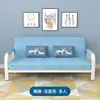 Sofá Cama para Apartamento Pequeño, Sofá Cama Plegable de Doble Propósito, Sofá Cama Económico Simple de Tela para Sala de Estar, Plegable