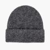 [En Stock] Gorro de Punto Cálido con Logo Bordado de Moda para Exteriores a Prueba de Frío Gorro de Invierno Sencillo y Elegante Venta al por Mayor Temporada de Invierno