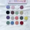 Soporte de Agarre para Teléfono de Silicona Transparente con Logo, Tipo Adhesivo Plegable, Color Sólido Simple Macaron, Soporte de Regalo para Ver Películas