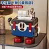 Caixa de Lenços Cartoon Cuidadosamente Selecionada, Caixa de Lenços Plástica Leve de Luxo para Sala de Estar Mesa de Jantar, Caixa de Armazenamento de Toalhas para Banheiro Lavabo
