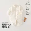 Mameluco para Bebé Tipo a Algodón Puro Otoño e Invierno 40g Ropa Acolchada para Bebé Ropa Gruesa y Cálida Ropa para Bebés y Niños de Anyang