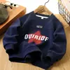 Roupas Infantis Urso Xieke Moletom Infantil 2026 Outono Novo Suéter Casual Infantil Roupas de Manga Longa para Meninos Atacado