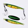 Sardinha chapa de ferro peixe de chumbo 40g 60g 80g listra luminosa pesca longe Arremesso Peixe de chumbo pesca em alto mar pesca de barco Isca Luya