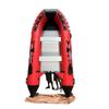 Barco de assalto inflável capitão 420050mm barco de borracha de resgate para rafting em rio pesca barco inflável