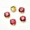 Cristal K9 de Alta Calidad 10mm Cuadrado Gordo Esquina Redondeada Fondo Puntiagudo Diamante Cosido a Mano DIY Ropa, Accesorios para Zapatos, Decoración de Bolsos Accesorios de Pedrería