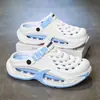 Nuevos Zuecos de Verano para Hombre 2026 Calzado Exterior Suela Suave Cómodo Transpirable Zapatos de Playa Pantuflas de Punta Cerrada