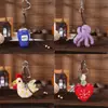 Colgante de Bolsa de Fieltro de Lana Hecho a Mano Estilo Coreano Dongdaemun de Corea del Sur Llavero de Animal Lindo Accesorios