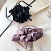 Presilha Banana com Laço de Fita de Cetim, Presilha Vertical para Mulheres, Presilha de Cabelo Reta de Alta Qualidade, Penteadeira para a Parte de Trás da Cabeça, Acessório de Cabelo