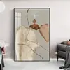 Galería de Arte Qiao Jia Sala de Estar Minimalista Pintura Decorativa Pared de Fondo de Sofá Pintura de Piso Abstracta Colgante de Entrada Pintura de Pasillo Al Por Mayor