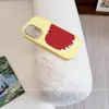 Manzana Roja Adecuado para Funda de Teléfono Móvil Apple 17 Iphone1Promax Anticaídas y Antideslizante Cubierta Protectora Simple para Teléfono Móvil